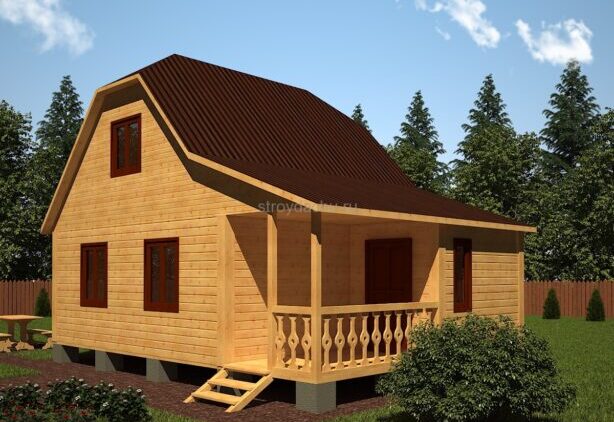 проект дома 6 на 8 м. Валентин проект дома 6 на 8 Валентин