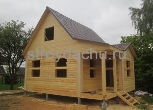 дом на буронабивном фундаменте