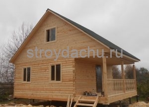 фото домов из бруса