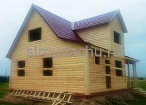 Сруб из бруса 7,5 на 10