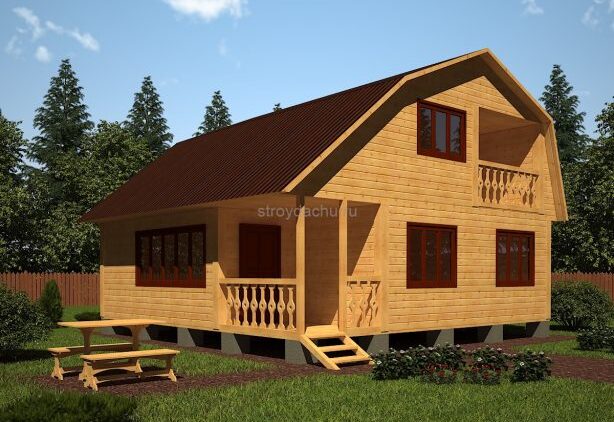 проект дома 8 на 8 Родион проект дома 8 на 8 Родион