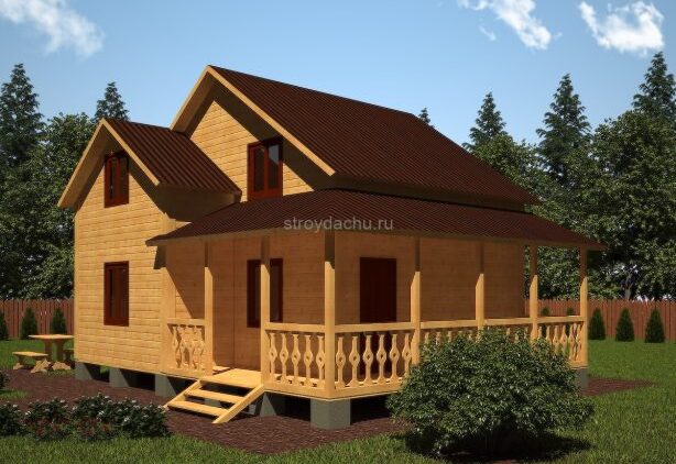 проект дома 7 на 8.5 "Егор" проект дома Егор