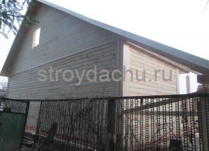 дом из бруса 6 на 10 м. под усадку (вид9)