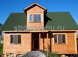 дом из бруса 6×9 проект Александр (вид3)