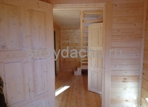 внутренняя отделка дома из бруса