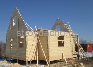 строительство дома по проекту Алексей