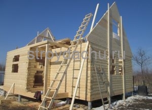 строительство дома по проекту Алексей