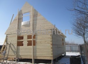 строительство дома по проекту Алексей