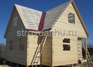 строительство дома по проекту Алексей