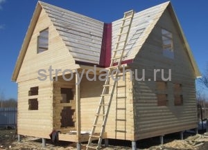 строительство дома по проекту Алексей