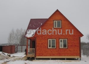 дом из бруса 8×7,5 по проекту Алексей (вид7)