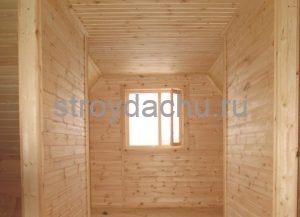 внутренняя отделка дома из бруса