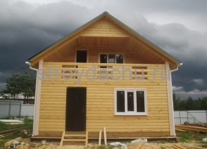 фото дома из бруса 6,5 на 9 (вид10)