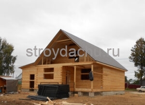 сруб дома