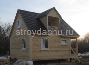 фото дома из бруса