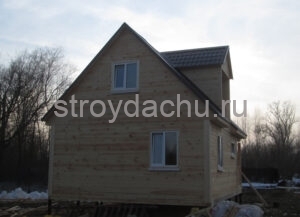 дом из профилированного бруса