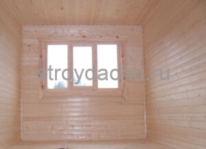 внутренняя отделка мансарда