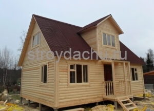 брусовой дом