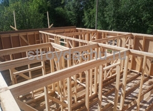 каркас дома