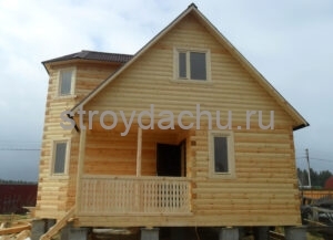 дом из бруса под ключ