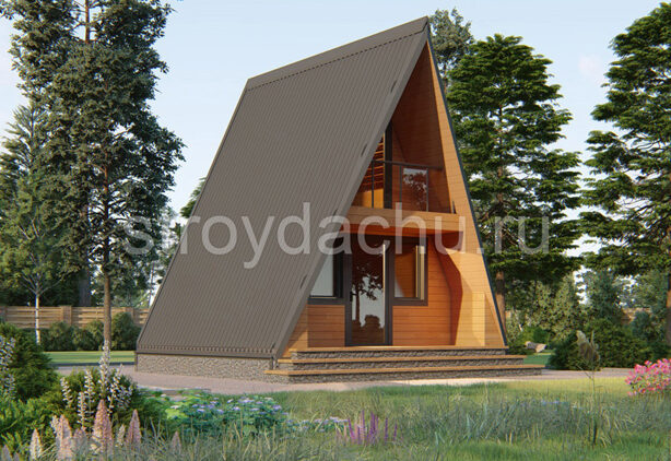 проект дома 4,5 на 5,5 "Милен" проект дома Милен