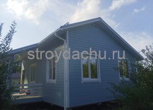 дом 6 на 9 с террасой