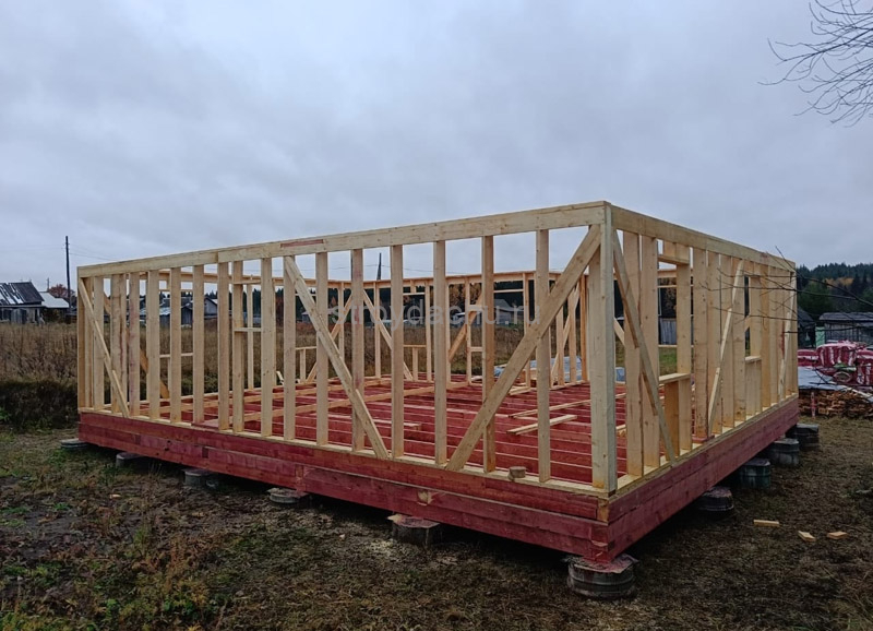 каркас дома