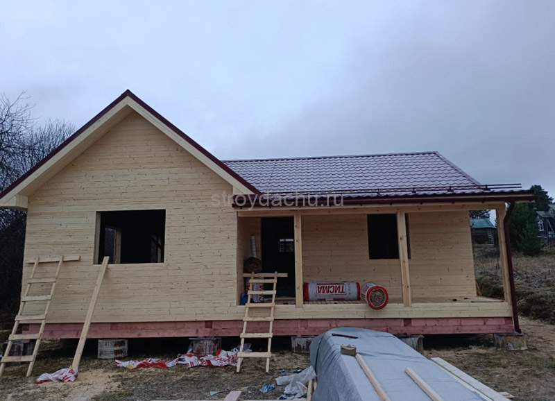 каркасный дом строительство