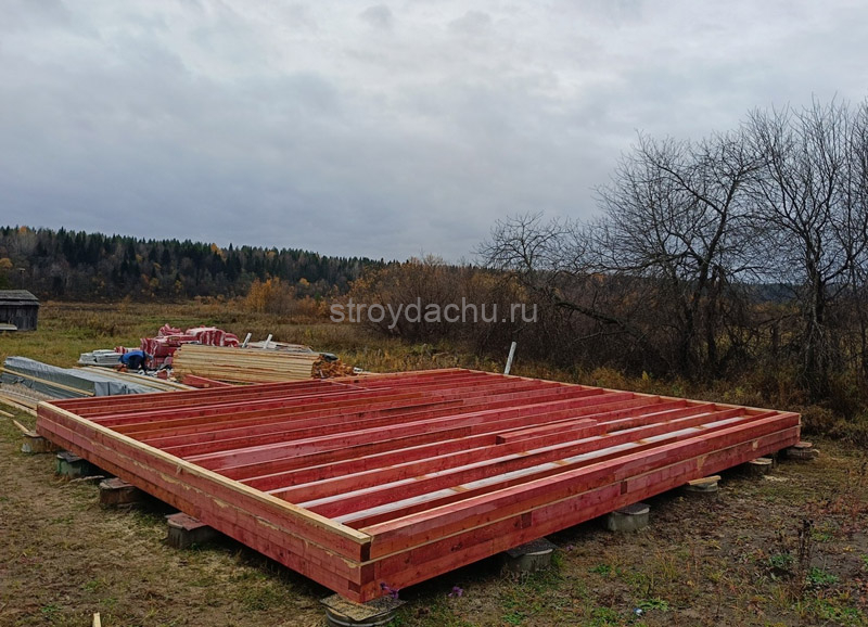 обвязка дома