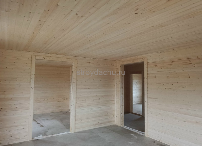 внутренняя отделка каркасного дома