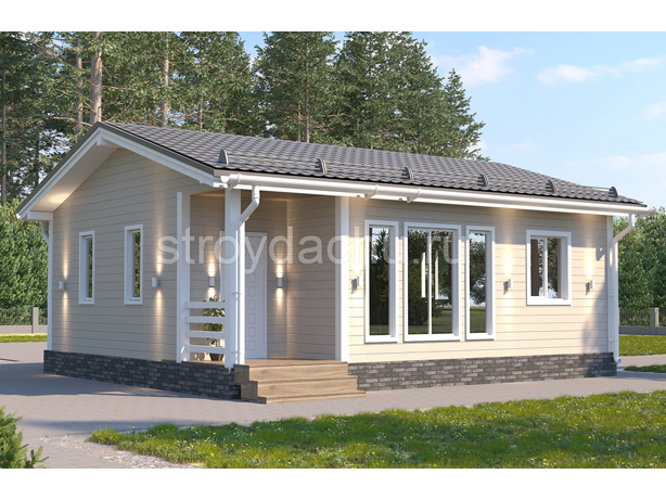 проект дома Семён вид1