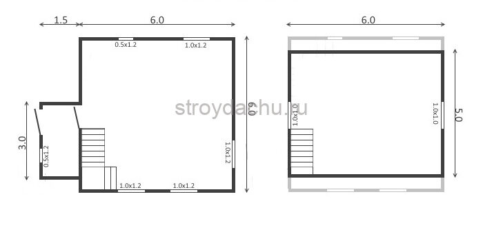 план дома Агафон