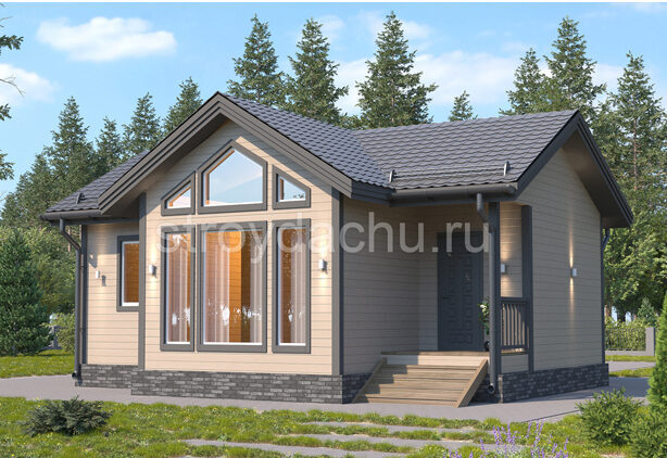 проект дома из бруса "Глеб" проект дома Глеб