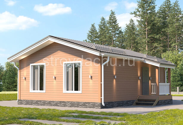 проект каркасного дома "Игнатий" проект дома Игнатий