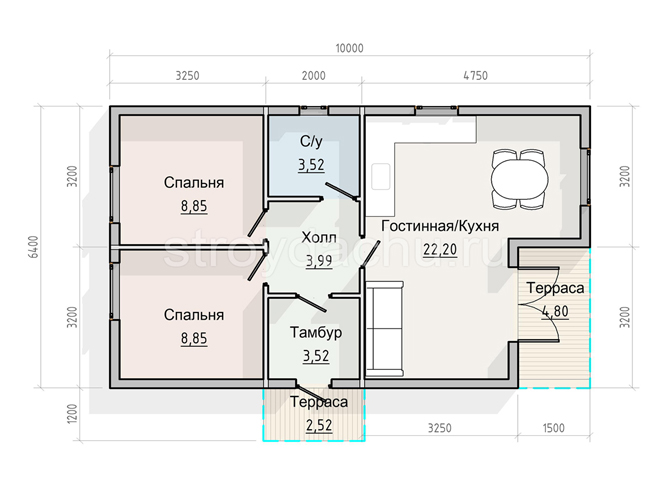 планировка дома Корней