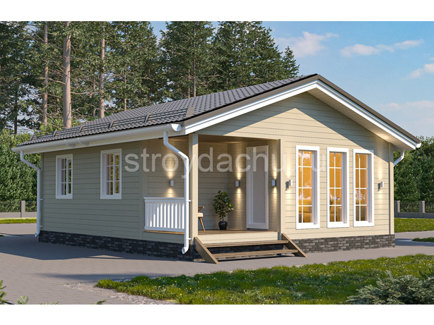 проект дома Демьян вид1