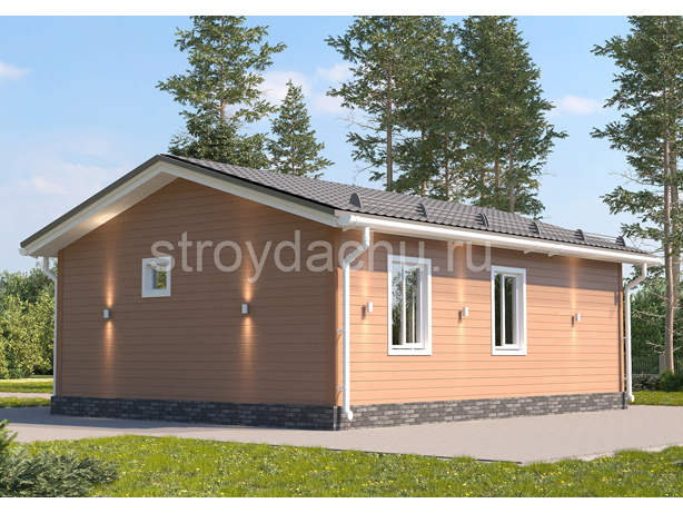 проект дома Игнатий вид1