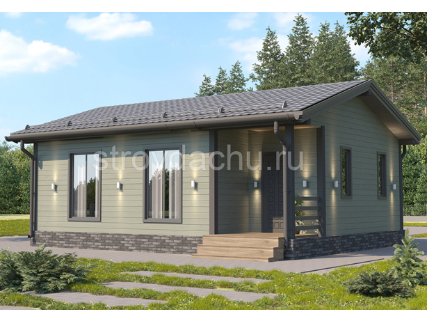 проект дома Кирилл 8,5 на 7