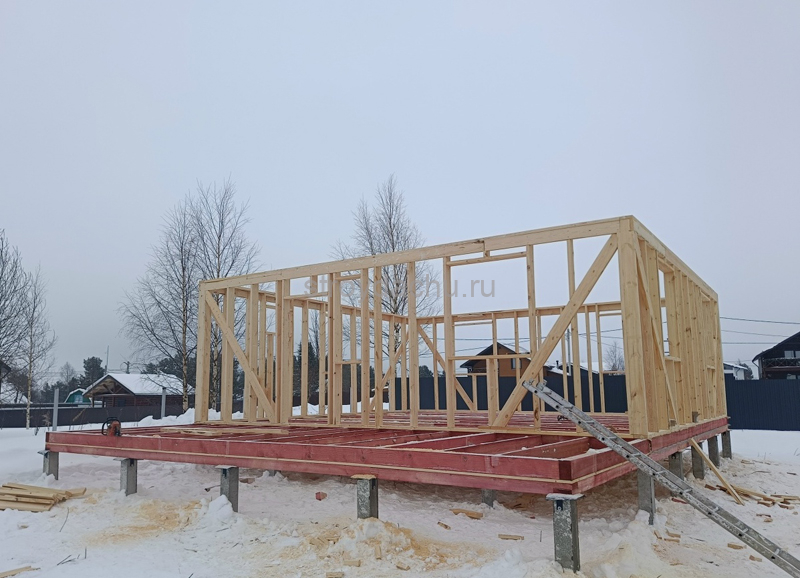 каркас дома