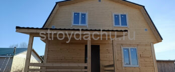 дом 7 на 7,5 с крыльцом