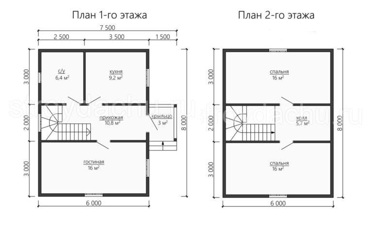 План дома из бруса Епифан Планировка дома Епифан